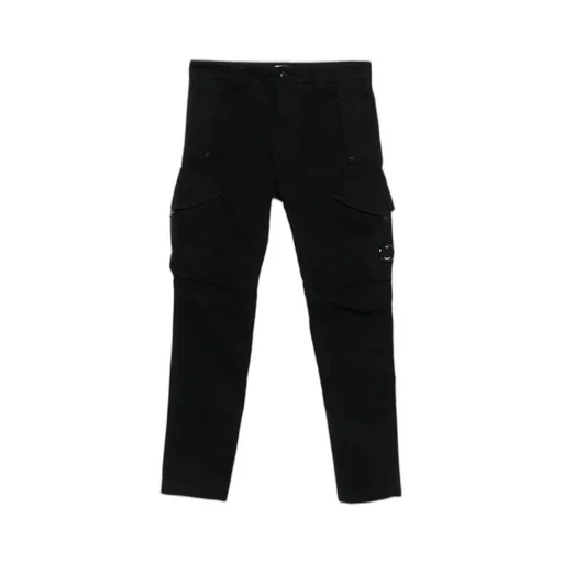 Lens-Detail Cargo Pants