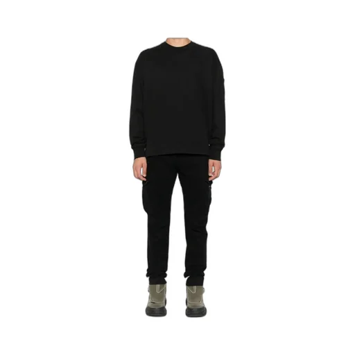 Lens-Detail Cargo Pants