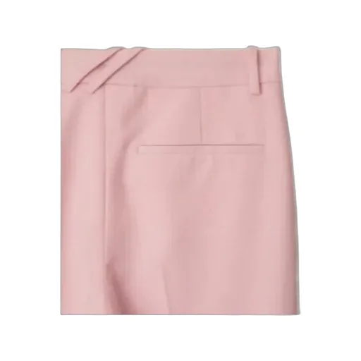 Pressed-Crease Straight-Leg Tailored Trousers