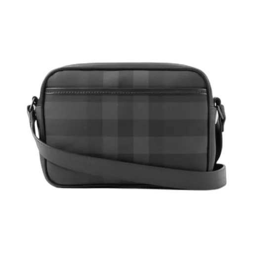 Paddy Logo Plaque Checked Messenger Bag