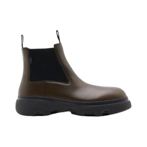 Creeper Panelled Ankle Boots