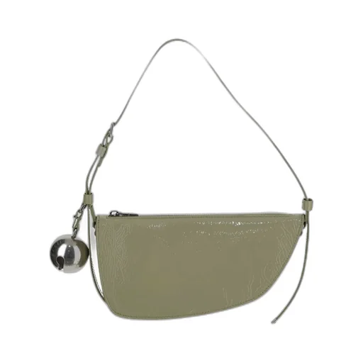 Mini Shield Bell-Charm Shoulder Bag