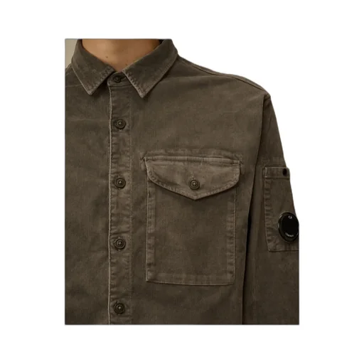 Corduroy Long-Sleeve Shirt