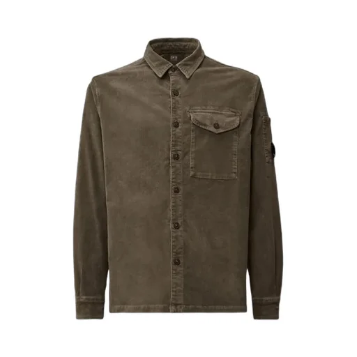 Corduroy Long-Sleeve Shirt
