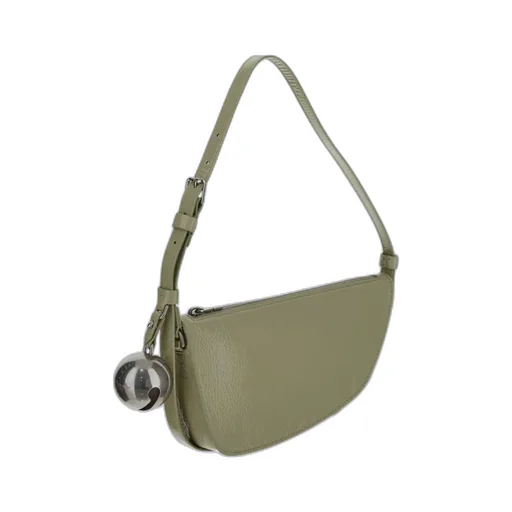 Mini Shield Bell-Charm Shoulder Bag
