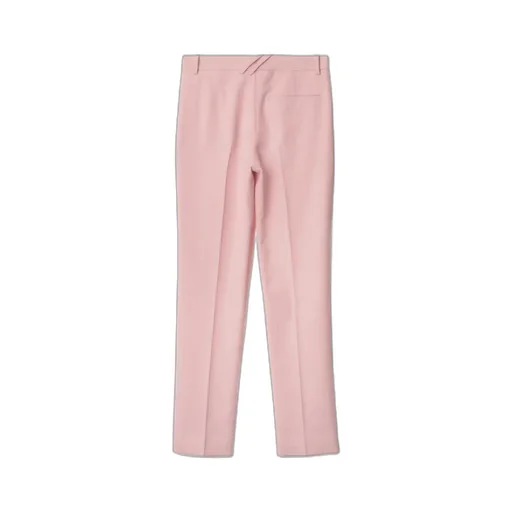 Pressed-Crease Straight-Leg Tailored Trousers