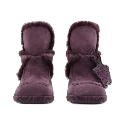 Highland Shearling Logo Charm Pumps