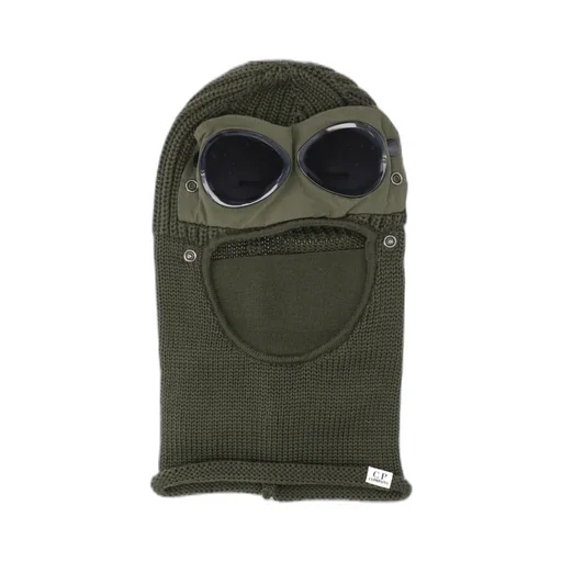 Goggle-Lens Wool Balaclava