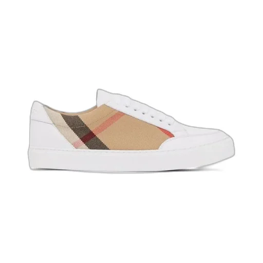 House Check Lace-Up Sneakers