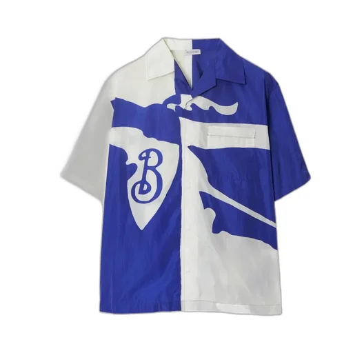 Equestrian Knight Two-Toned Short Sleeved Shirt