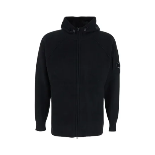 Hooded Zip Cardigan