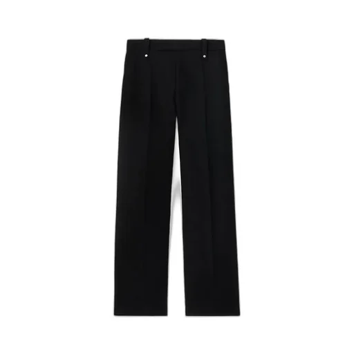Pleat-Detailed Straight-Leg Trousers