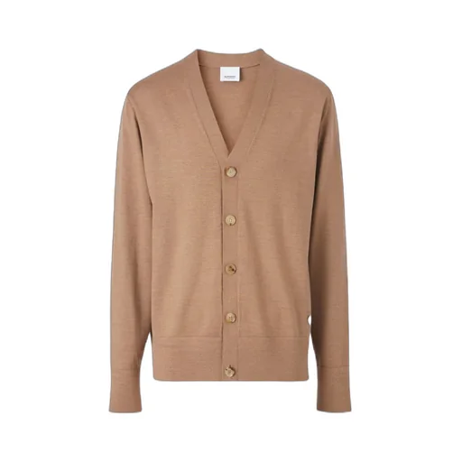 V-Neck Button-Up Cardigan