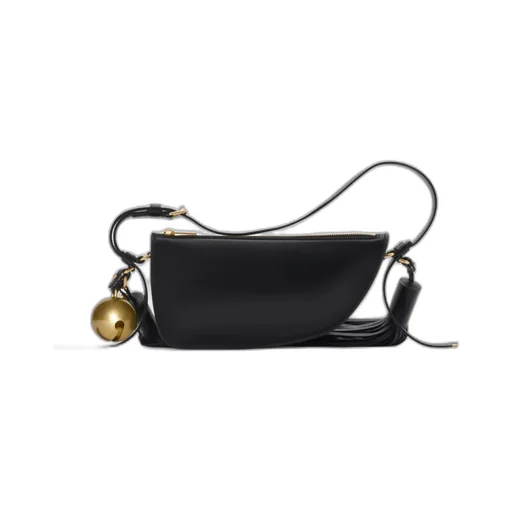 Mini Shield Ring Detailed Crossbody Bag