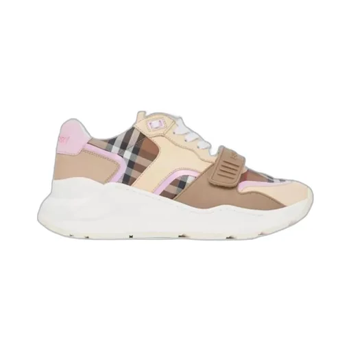 Check Patterned Sneakers