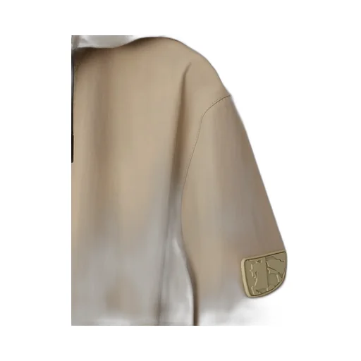Drawstring Waist Hooded Trench Coat