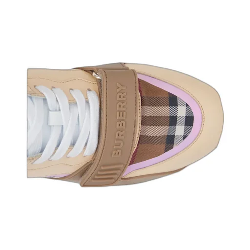 Check Patterned Sneakers