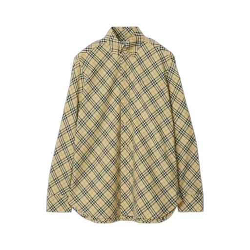 Check-Pattern Long Sleeved Shirt