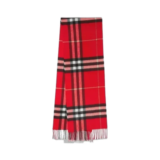 The Classic Checked Fringed Scarf
