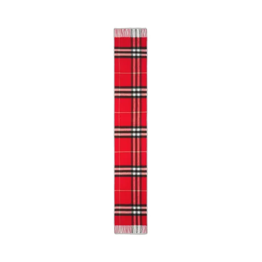 The Classic Checked Fringed Scarf