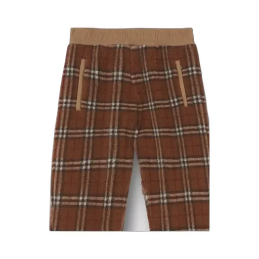Vintage Check Jogging Pants