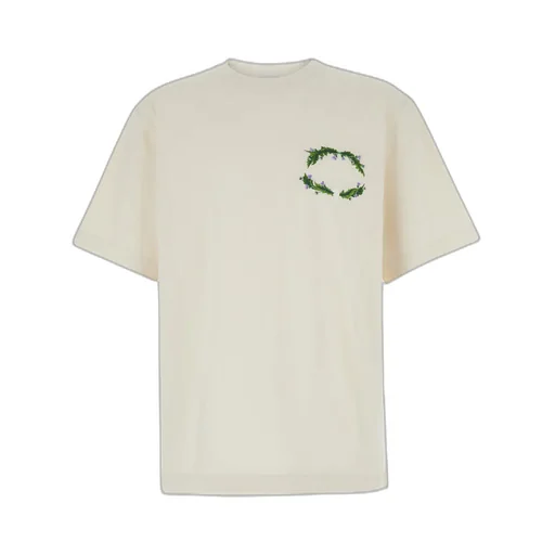 Logo Embroidered Crewneck T-Shirt