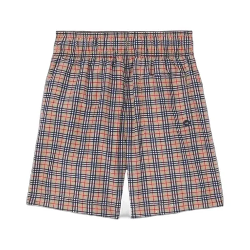 Teen Checked Swim Shorts