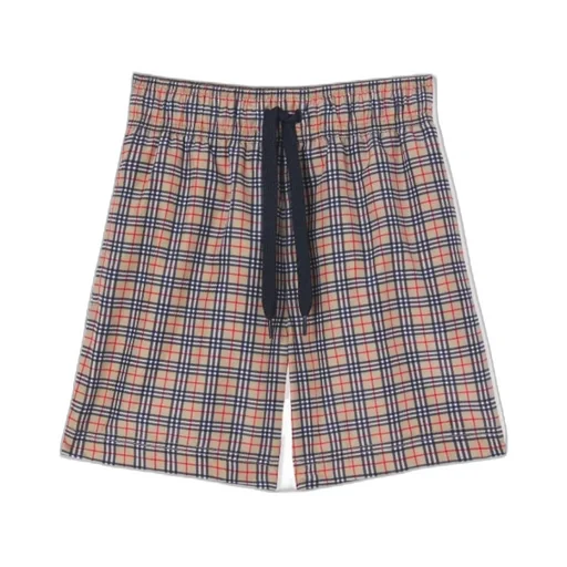 Teen Checked Swim Shorts