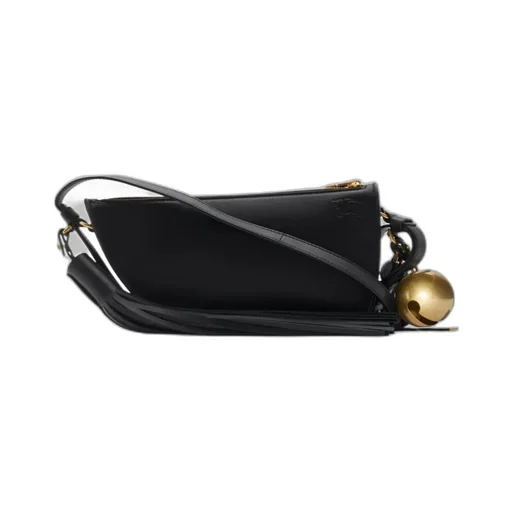 Mini Shield Ring Detailed Crossbody Bag