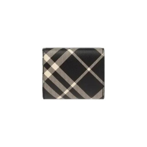 Check Pattern Folded Wallet
