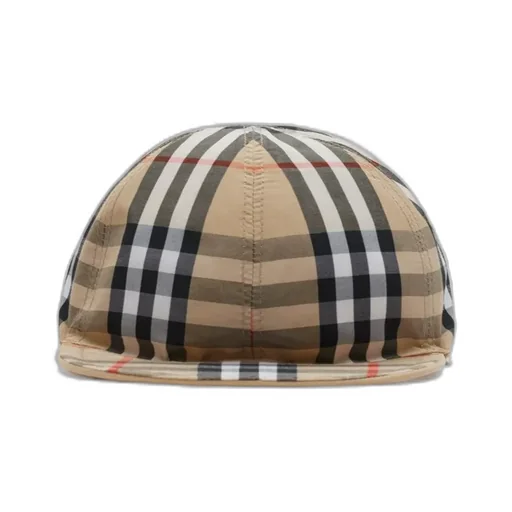 Ekd Embroidered Checked Reversible Cap