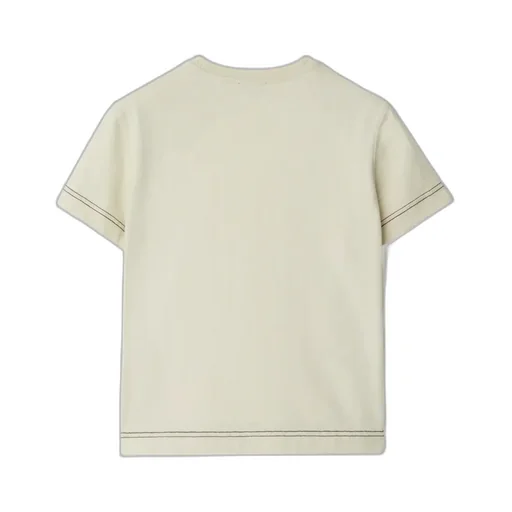 Logo-Embroidered Crewneck Cropped Top