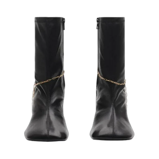 Square Toe Slinky Legging Boots