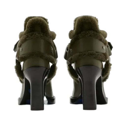 Buckled Round-Toe Ankle Boots