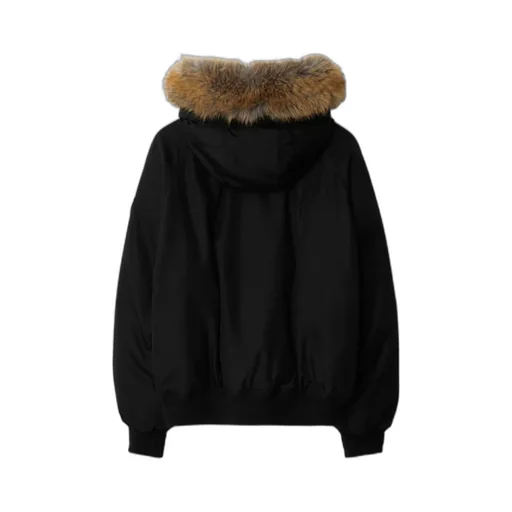 Ekd Motif Hooded Padded Jacket