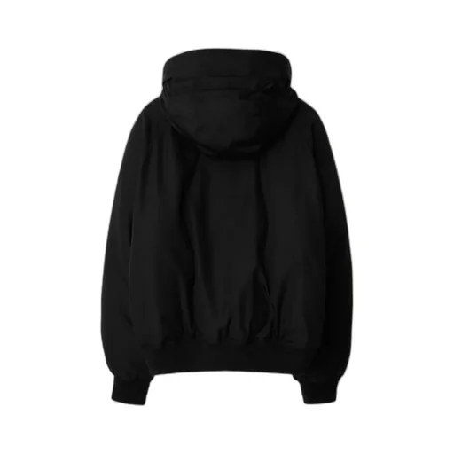 Ekd Motif Hooded Padded Jacket