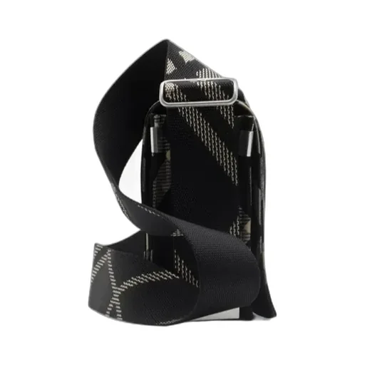 Checked Trench Crossbody Bag