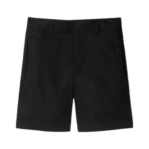 Logo-Embroidered Blend Shorts