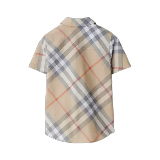 Checked Short Sleeved Shirt