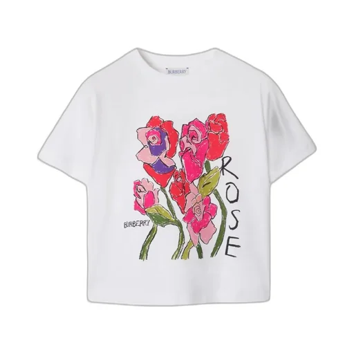 Rose Cotton T-Shirt