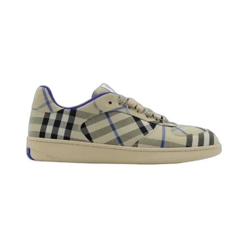 Terrace Checked Lace-Up Sneakers