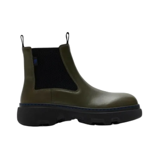 Round-Toe Chelsea Boots