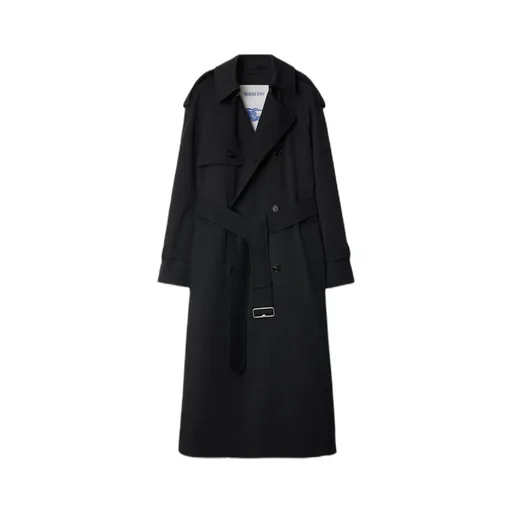 Double Breasted Belted Trench Coat