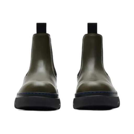 Round-Toe Chelsea Boots