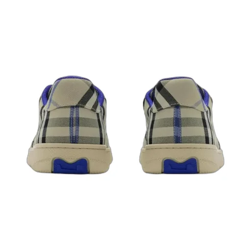 Terrace Checked Lace-Up Sneakers