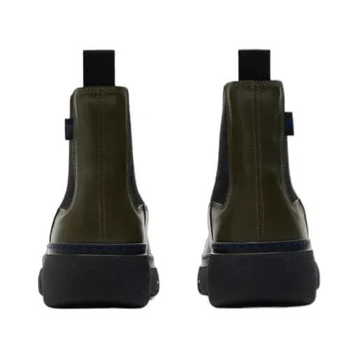 Round-Toe Chelsea Boots