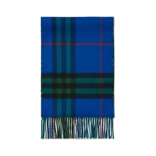 Reversible Checked Cashmere Scarf