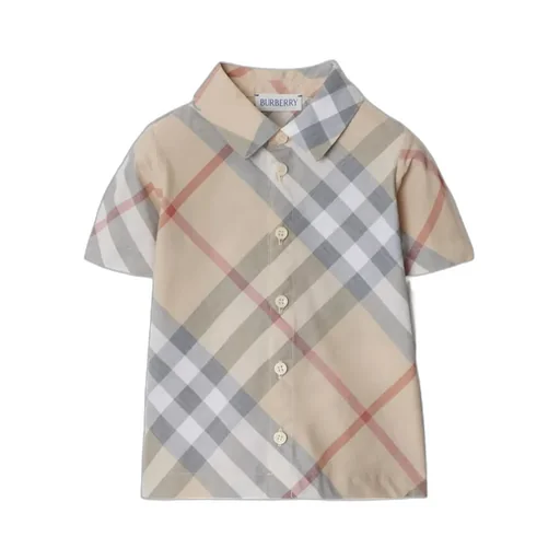 Checked Short Sleeve Shirt