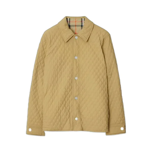 Checked Quilted Reversible Jacket