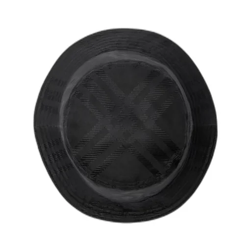 Checked Slip-On Bucket Hat